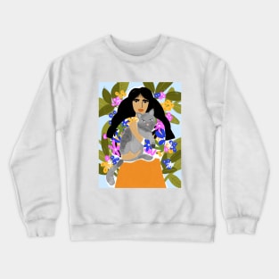 Cat Lady Crewneck Sweatshirt